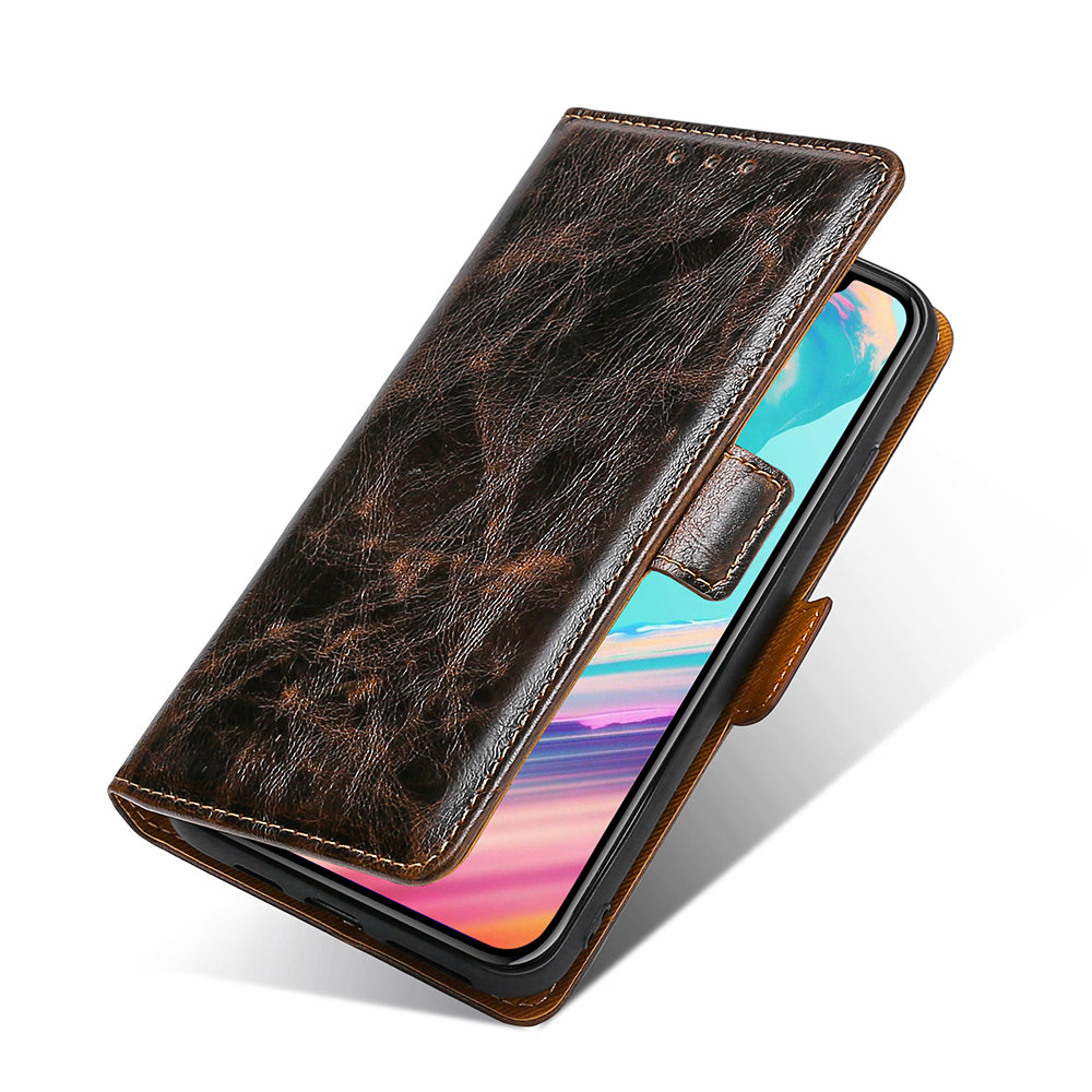 TPU + PU Leather Stand Cell Phone Case for Samsung Galaxy S20 FE/S20 Fan Edition/S20 FE 5G/S20 Fan Edition 5G - Brown TPU + PU Leather Stand Cell Phone Case for Samsung Galaxy S20 FE/S20 Fan Edition/S20 FE 5G/S20 Fan Edition 5G - Brown